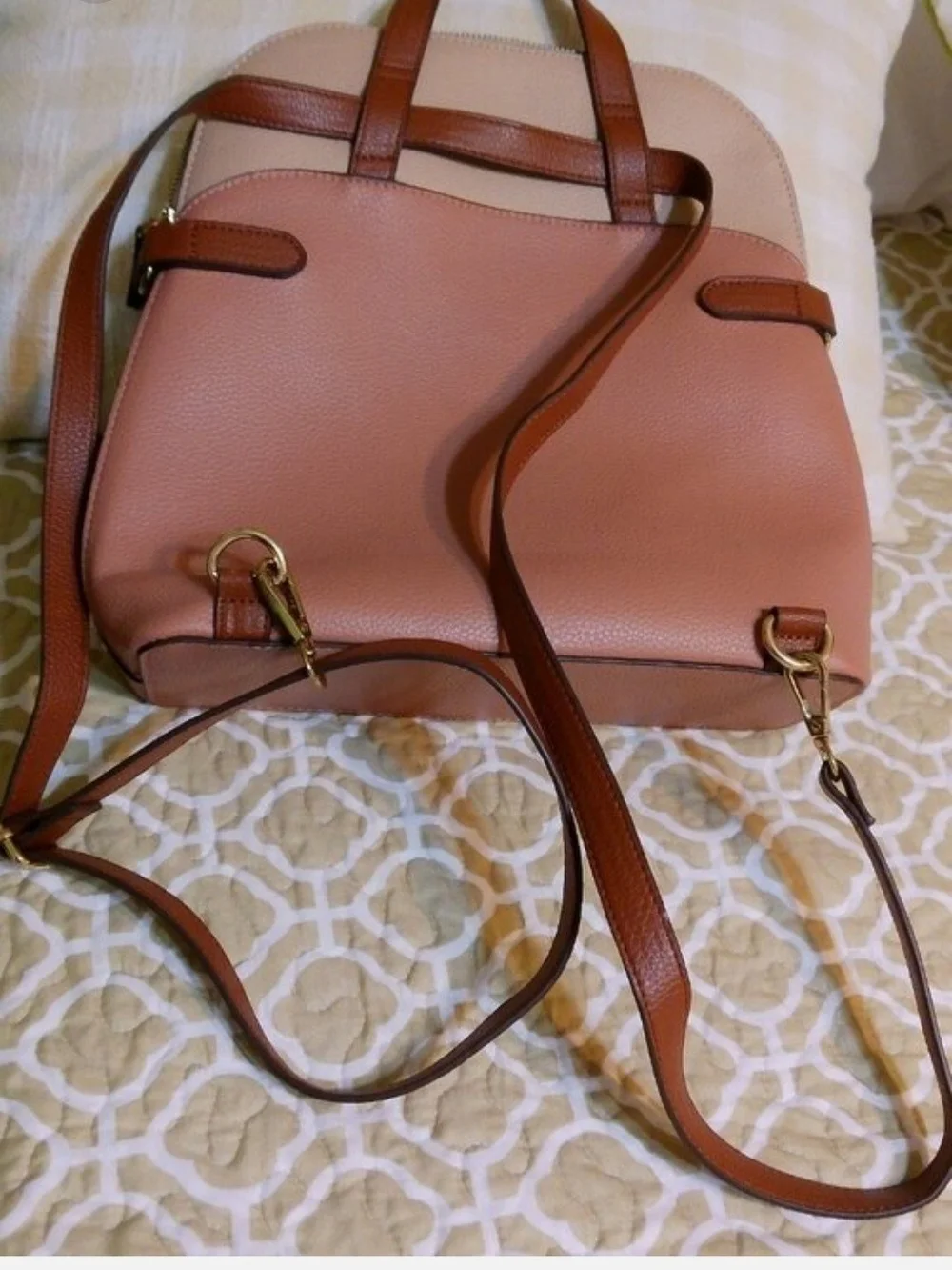 Nanette Lepore pebbled leather